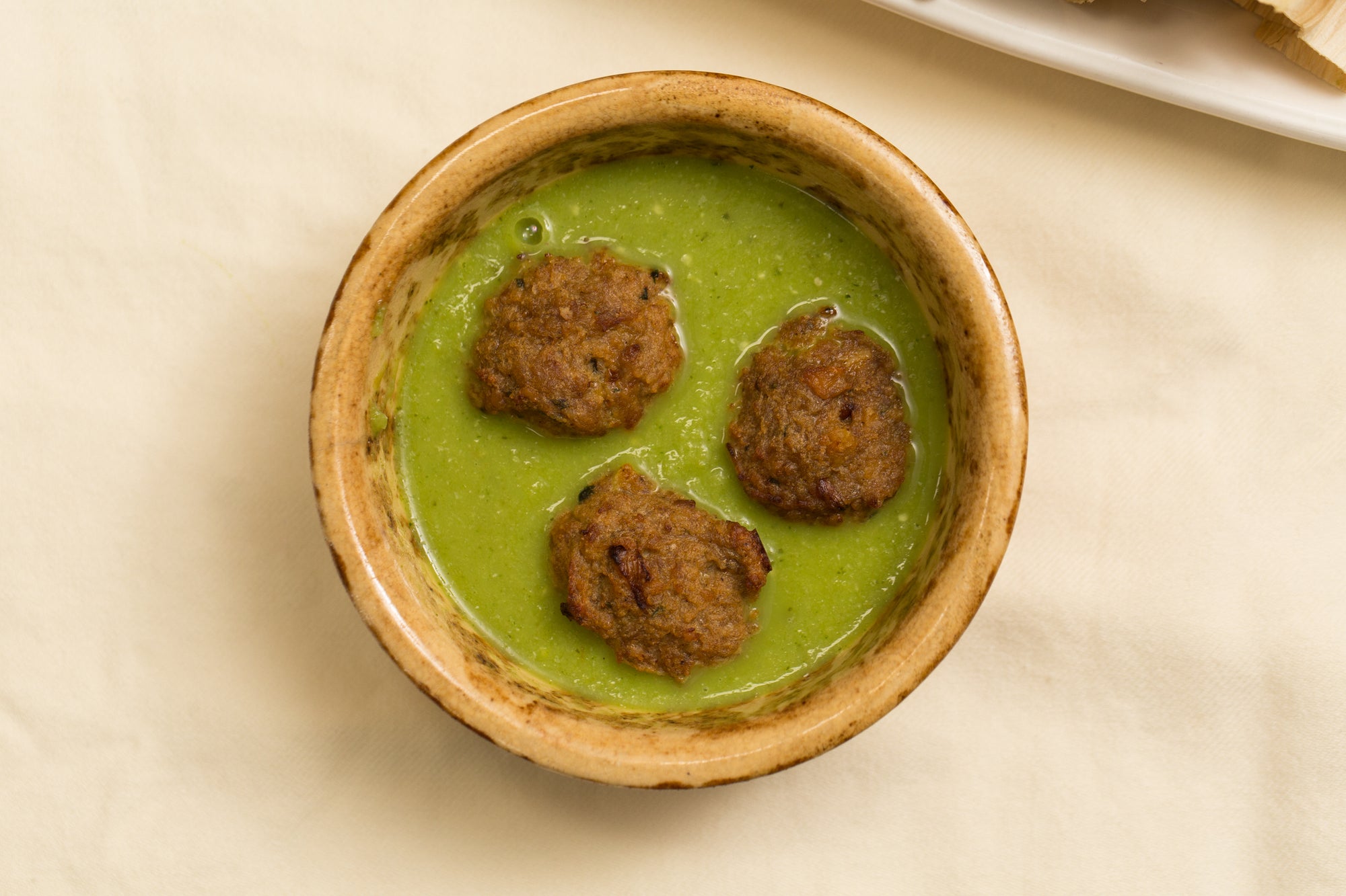 Turkey Meatballs in Mole Verde