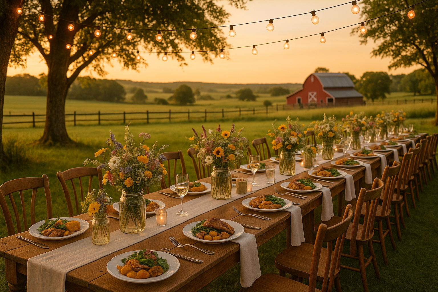 farm to table wedding